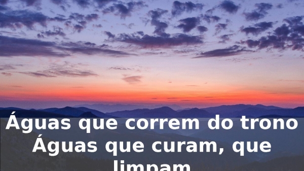 Águas Purificadoras - Diante do Trono - página 3