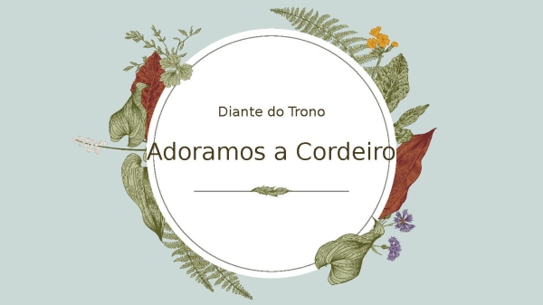 Adoramos a Cordeiro