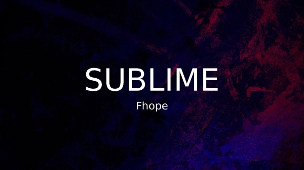 SUBLIME