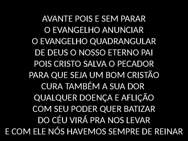 Hino quadrangular - página 2