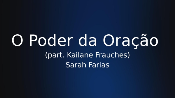 O Poder da Oração