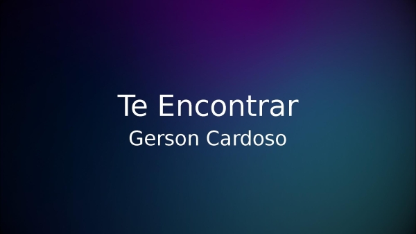 Te Encontrar