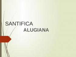 SANTIFICA