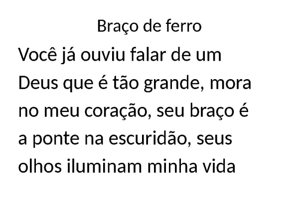 Braço de ferro
