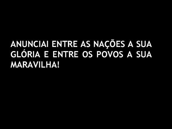 CANTAI AO SENHOR - página 3