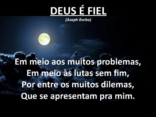 Deus é fiel (Asaph Borba)