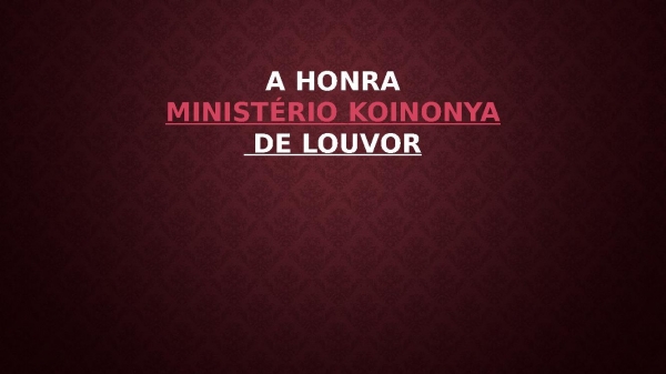 A Honra.pptx