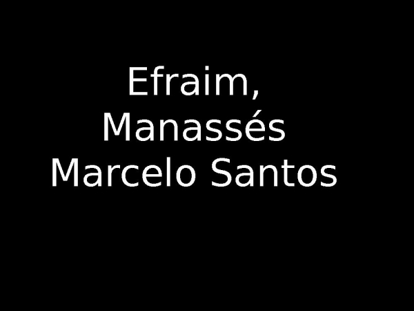 Efraim, Manassés