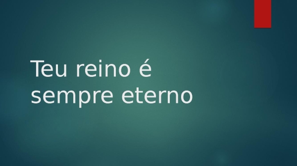 Teu reino
