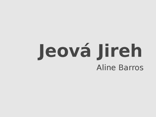 Jeová Jireh