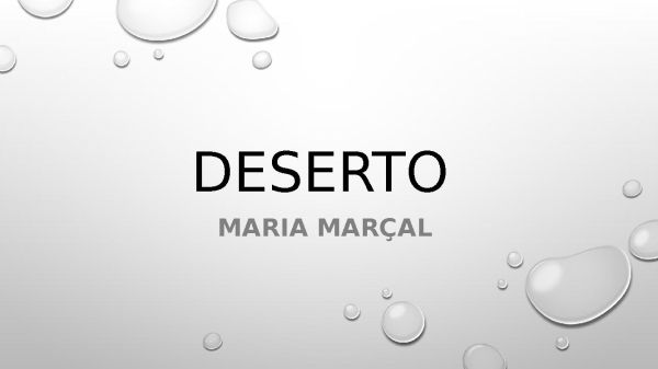 Deserto