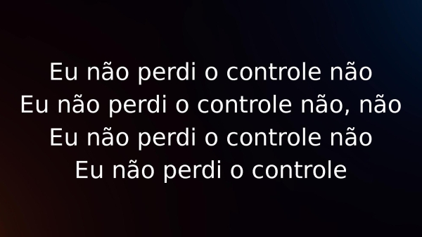 Eu Não Perdi o Controle - página 16