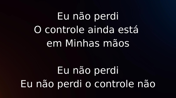 Eu Não Perdi o Controle - página 19