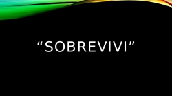 SARAH FARIAS - SOBREVIVI.pptx