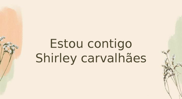 Estou contigo