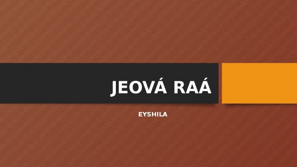 Jeová Raá
