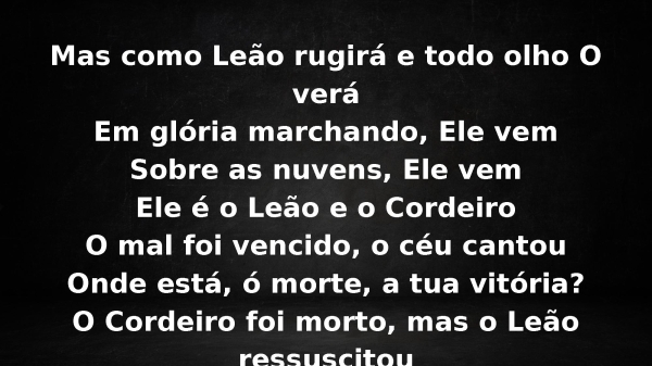 O Leão E O Cordeiro - página 6