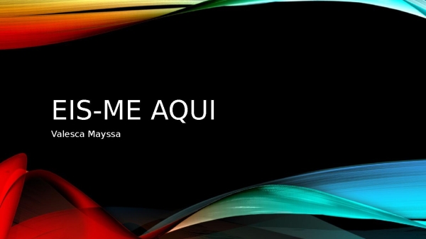 Eis-me Aqui