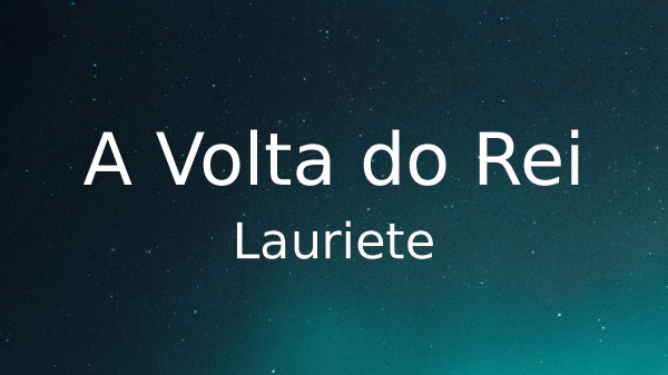 A Volta do Rei