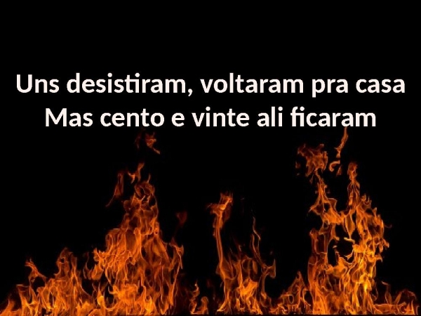 LABAREDA DE FOGO | Slide Gospel