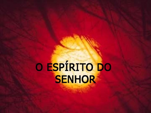 O espírito do Senhor está presente para consolar