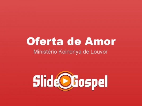 Oferta de Amor.pptx