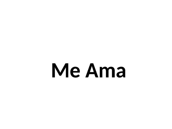 Me ama