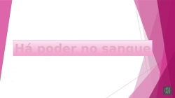 Há Poder no Sangue Eliane Fernandes