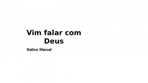 Vim falar com Deus.pptx