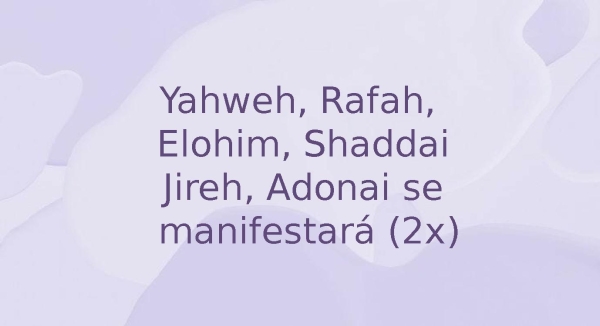 Yaherweh se manifestará - página 4