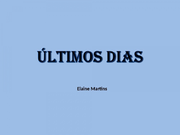 Ultimos Dias