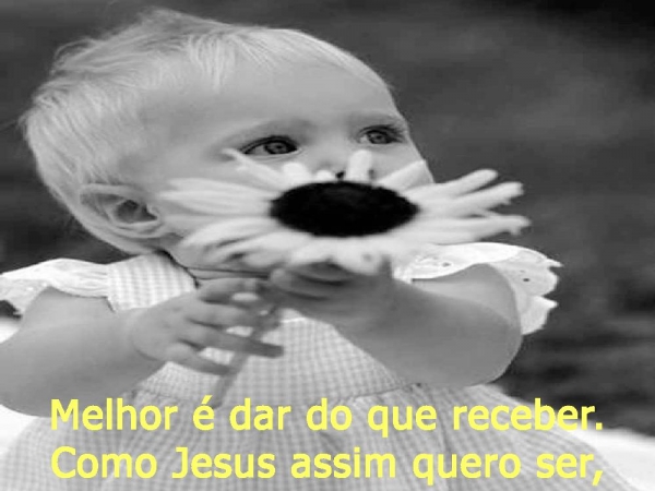 Melhor é dar, do que receber