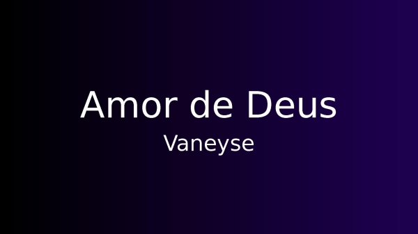 Amor de Deus