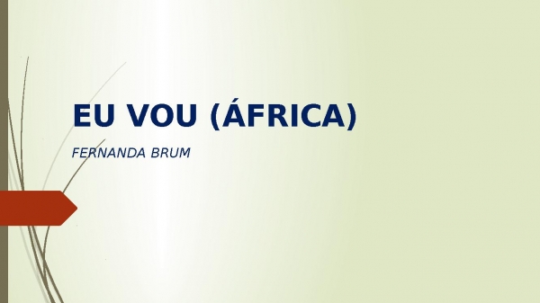 EU VOU (ÁFRICA) - página 1