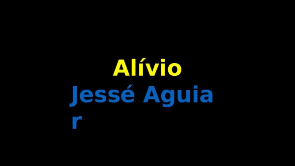 Alívio Jessé Aguiar