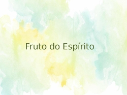 Fruto do Espírito