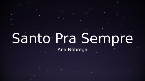 Santo Pra Sempre