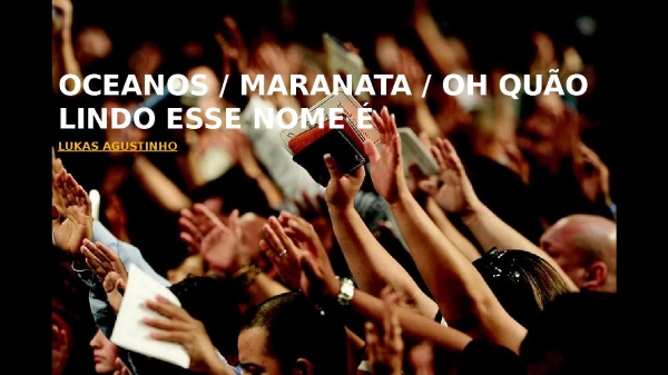 Oceanos Maranata Oh Quão Lindo Esse Nome É - página 1