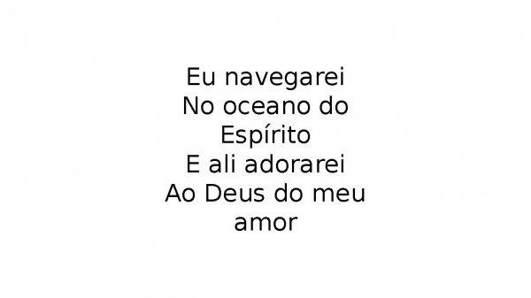 Eu navegarei