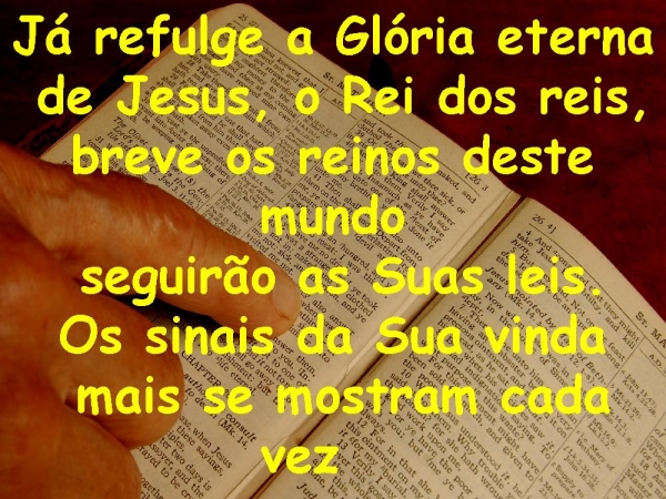 Vencendo vem Jesus