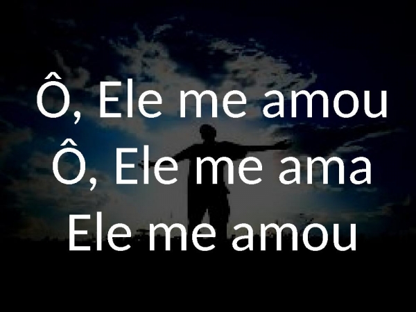 Me amas | Slide Gospel