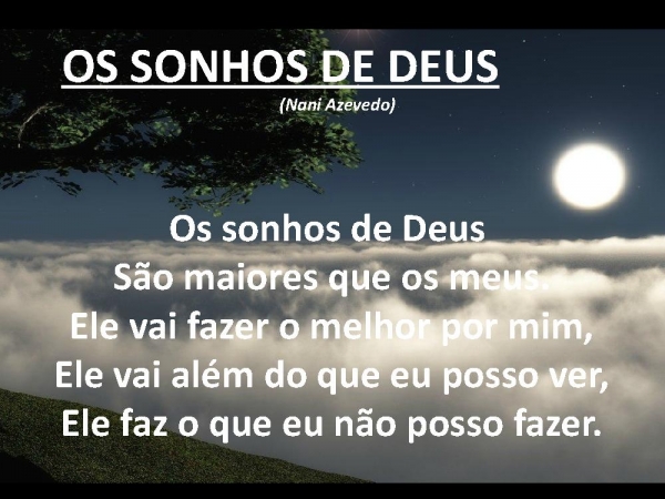 Os sonhos de Deus
