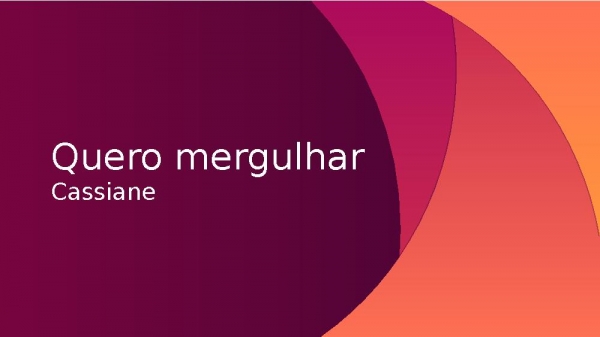 Quero mergulhar.pptx