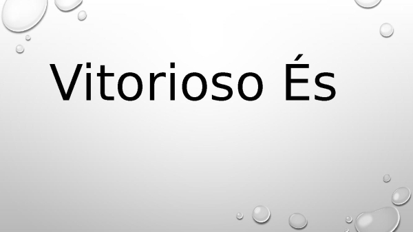 vitorioso es