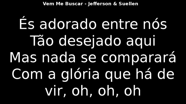 Vem Me Buscar