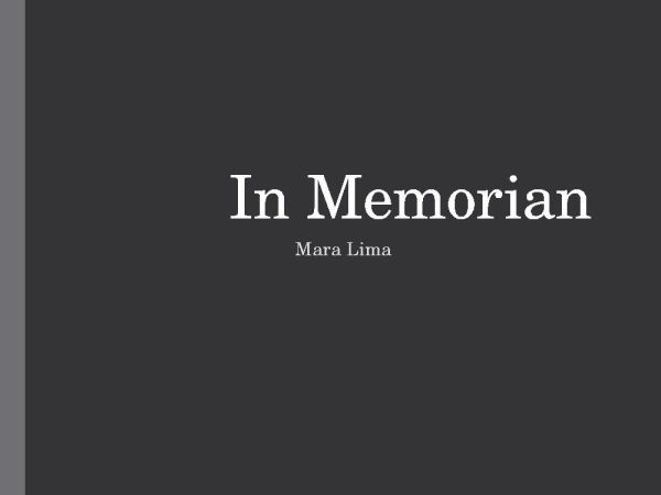 In Memorian