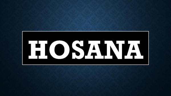 HOSANA - GABRIELA ROCHA .pptx
