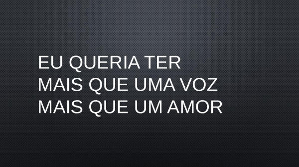 Mais Que Uma Voz - página 7