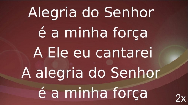 Alegria do Senhor