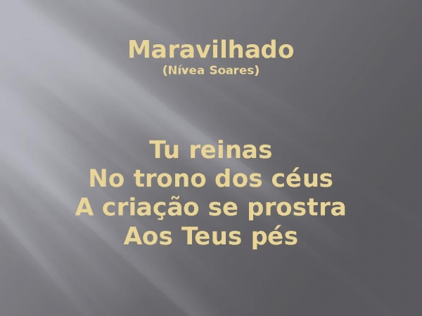 Maravilhado